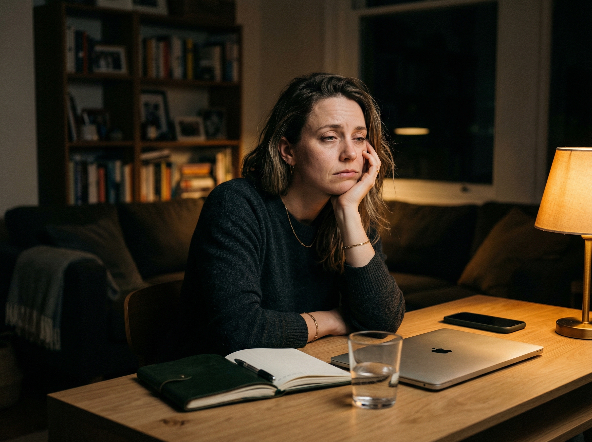 Exhausted professional unable to switch off — the problem Calibrate Kit solves